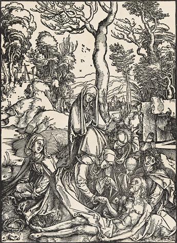 ALBRECHT DÜRER The Lamentation.                                                                                                                  